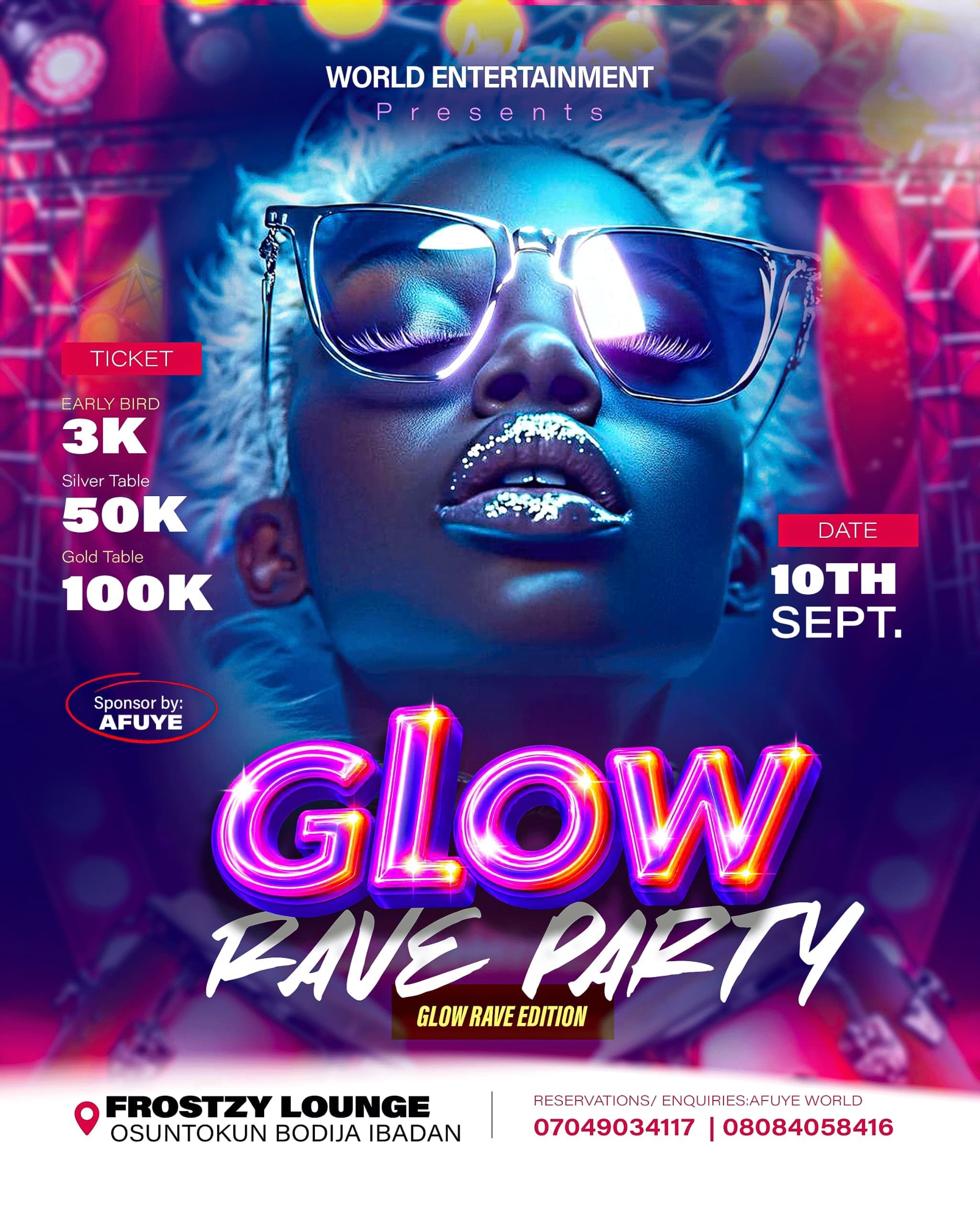 Glow RAVE PARTY